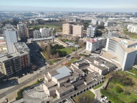 vista de cima do parque central